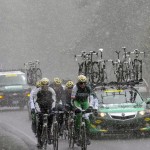 amgen Amgen cyclists will not have to contend with Tahoe snow in 2012. Photo/Lisa J. Tolda