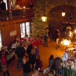 People chat, browse and shop at Valhalla Holiday Faire on Nov. 19. Photo/LTN