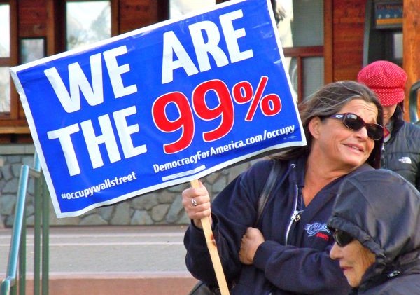 Tahoe residents protest in mini occupy movement