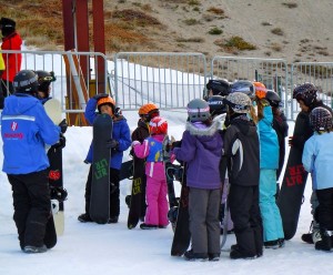Those taking lessons at Heavenly must wear a helmet. Photo/LTN file