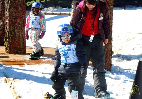 Star Wars lands at Sierra with park for little snowboarders