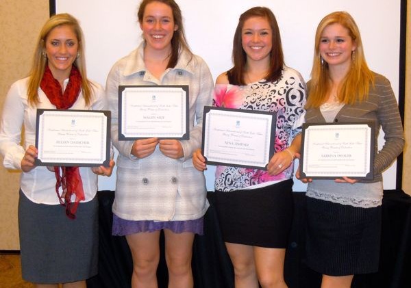 4 WHS students rise to top of their class