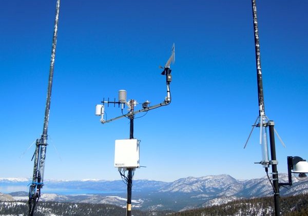 From record hot in Lake Tahoe back to winter white and cold