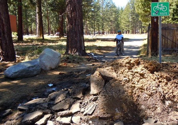 Bike friendly — in what way, South Lake Tahoe?