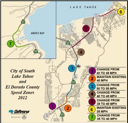 Caltrans to install new speed limit signs in basin
