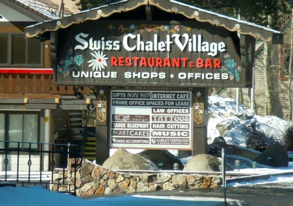 Entire Swiss Chalet center up for sale