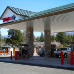 gas station