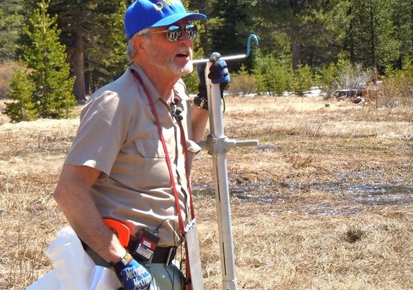 No snow to measure at Echo Summit; reservoir storage OK