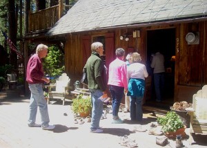 The sold out home tour was well-attended.