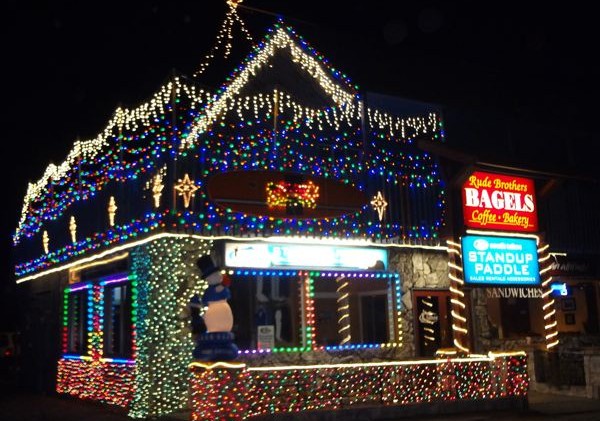 Tahoe businesses light up the night