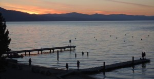 tahoe sunset