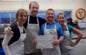 Sue Harley, Robert Trew, Jason Clarke, Jennie Asdal of Wyndham. Photo/Provided