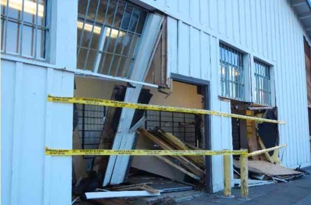 Driver takes out wall of South Tahoe post office