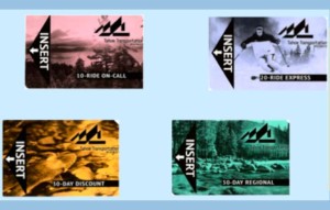 This is what the fare cards will look like.