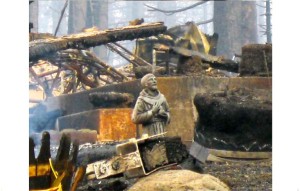 In 2007, 254 houses burned and bout 3,100 acres -- mostly USFS land -- on the South Shore of Lake Tahoe. Photo/Lake Valley Fire