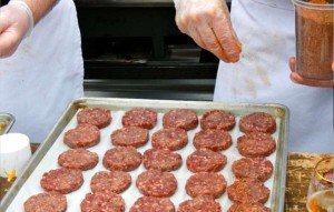 Burgers are anything but ordinary at the Beaver Creek Food + Wine event. Photos/Kathryn Reed