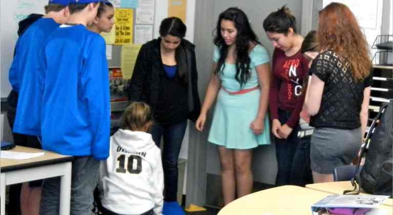STHS students demonstrate consequences of drug use
