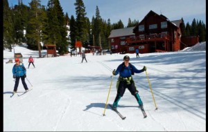 Trails go in nearly every direction from the Summit Station Lodge at Royal Gorge. Photos/Kathryn Reed