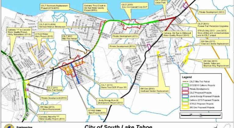 Millions to be spent in South Lake Tahoe upgrading infrastructure