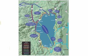 This shows Tahoe Transportation District projects throughout the basin.