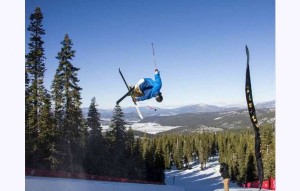 Reno freeskier David Wise trains at Northstar. Photo/Provided