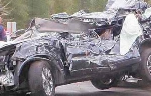 Mark Devittorio was kayaking in the American River when an SUV went off a cliff and landed near him in the river. Courtesy: Mark Divittorio