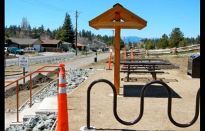 Work continues at the Kahle Drive portion of the Stateline-to-Stateline bike path. Photo/LTN