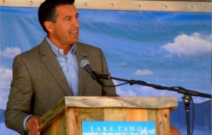 Gov. Brian Sandoval wants to keep Nevada's options open regarding inclusion in TRPA. Photo/LTN file