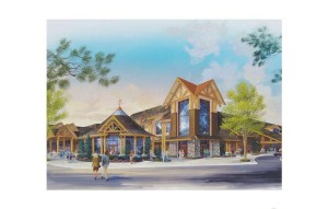 The original rendering of the Chateau project by MBA Architecture and Design.
