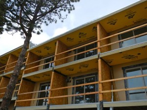 Part of the new hotel is expected to open in July. Photo/Kathryn Reed