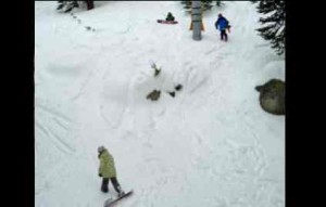 It would be impossible to mark every obstacle at a ski resort. Photo/LTN file