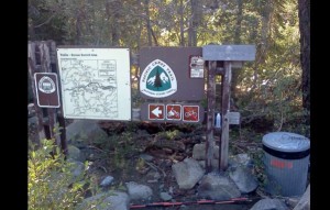 The Judah Loop trailhead at Lake Mary may not get upgrades because of the federal government. Photo/Provided