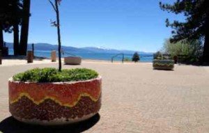 Arty planters in Kings Beach. Photo/Provided