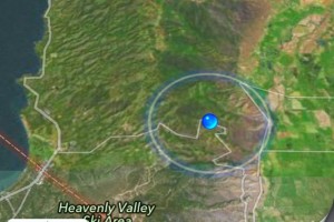 This shows the area of the fire.