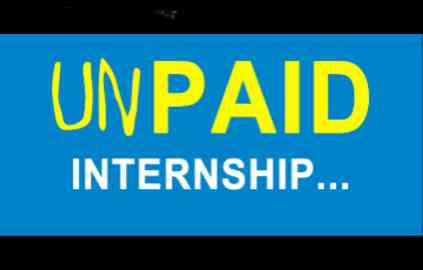 Unpaid internships may be illegal