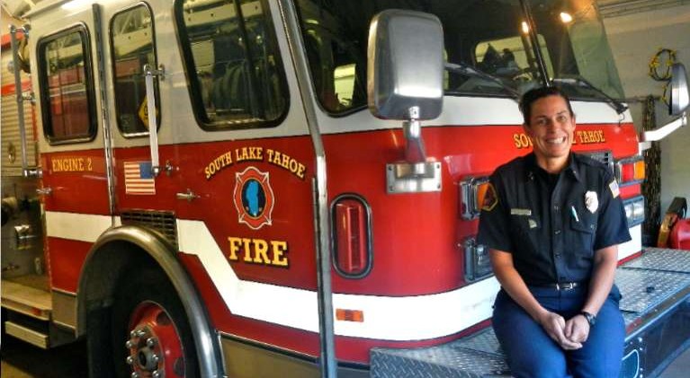 Firefighter making history in South Tahoe