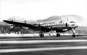 TWA was one of several airlines that used to fly into Lake Tahoe Airport. Photo/Del Laine