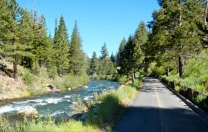 Much of the trail between Tahoe City and Squaw Valley is along the Truckee River. Photos/Kathryn Reed