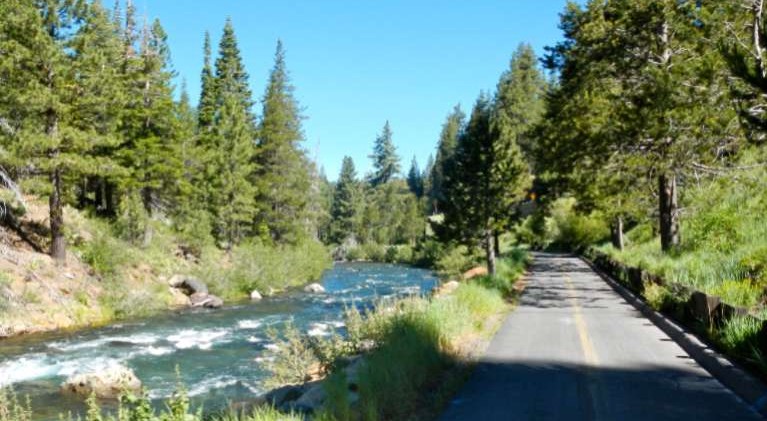 Bike ride is mostly about the Truckee River
