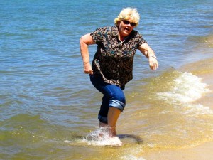 Remembering what it's like to be in Lake Tahoe -- Erline Christopherson. Photo/Denise Haerr