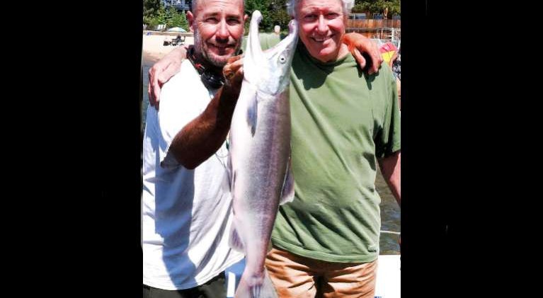 Record Kokanee reeled in from Lake Tahoe