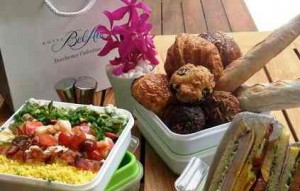 Hotel restaurants offer guests an alternative to airport food. Photo/Hotel Bel-Air, Los Angeles