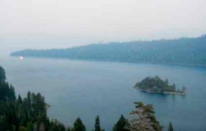 Emerald Bay on Aug. 28 at 7:50pm. Photo/LTN