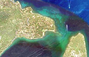 What Emerald Bay looks like today via Google.
