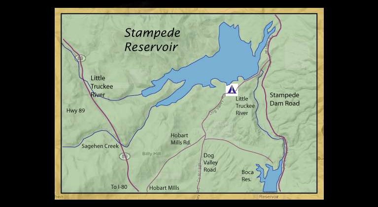 Algae bloom killing fish in Stampede Reservoir
