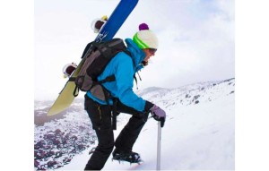 Jen Gurecki trains for her Africa expedition. Photo/Provided