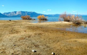 Regan Beach in South Lake Tahoe in late October. Photo/LTN