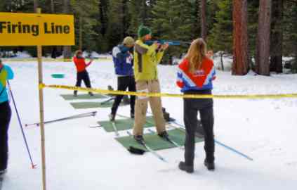 Grueling sport of biathlon captivates winter athletes