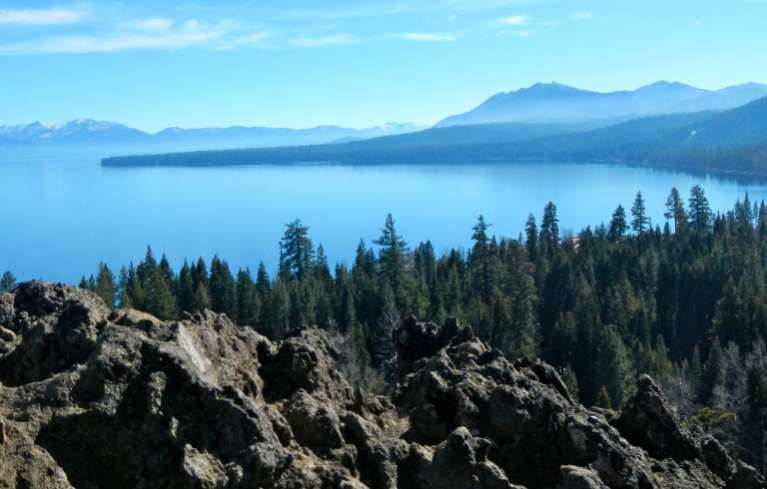 Views of Rubicon Point and Mount Tallac from Eagle Rock. Photos/Kathryn Reed