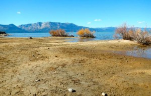 Regan Beach in South Lake Tahoe in October 2013. Photo/LTN